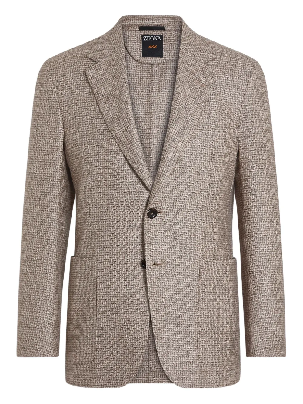 Zegna houndstooth blazer | Neutrals | Image 1