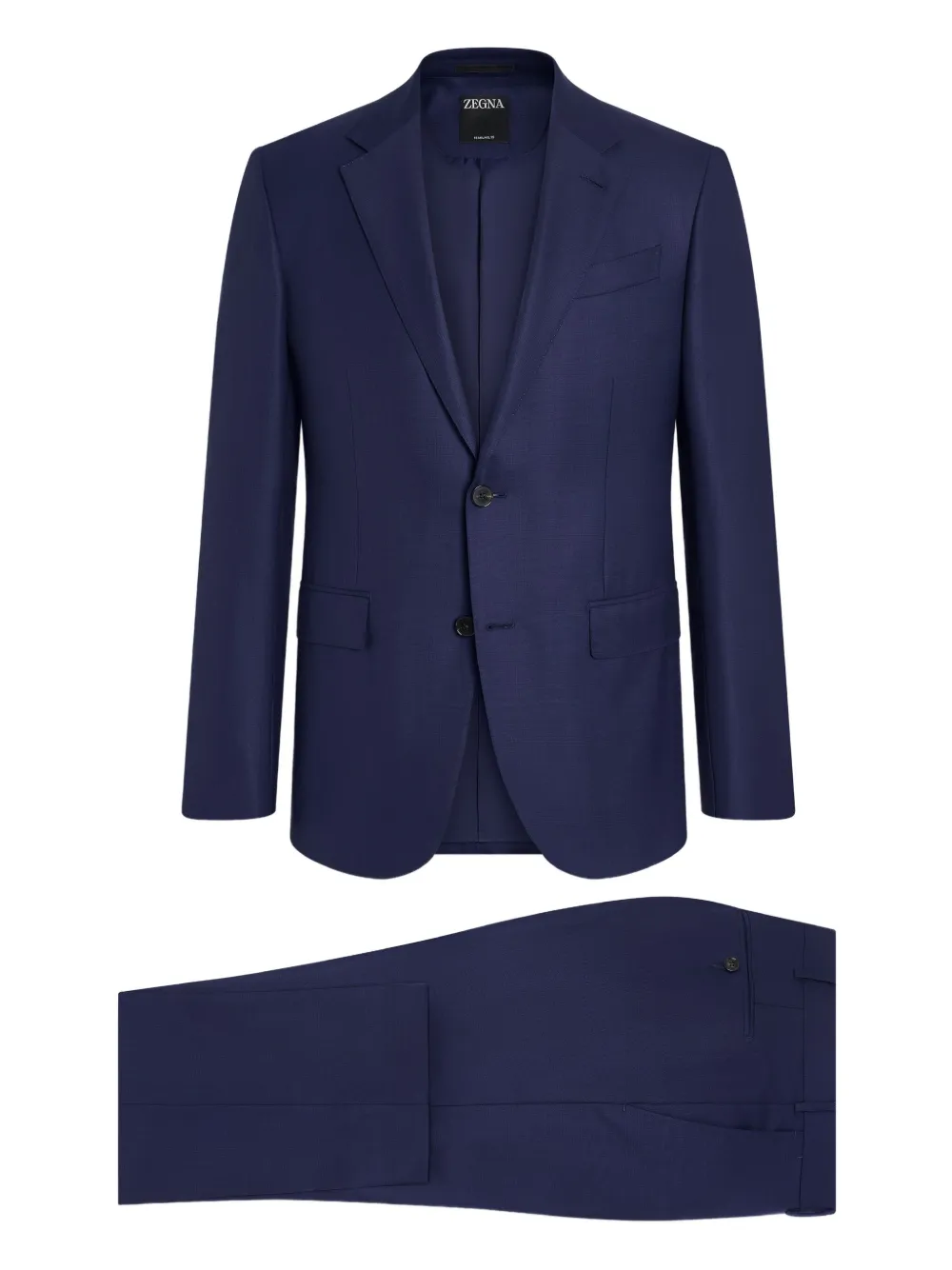 Zegna wool suit - Blue
