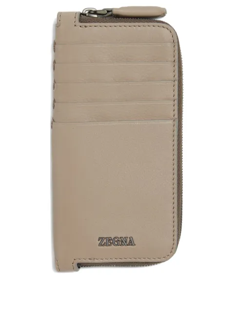 Zegna zip-around wallet
