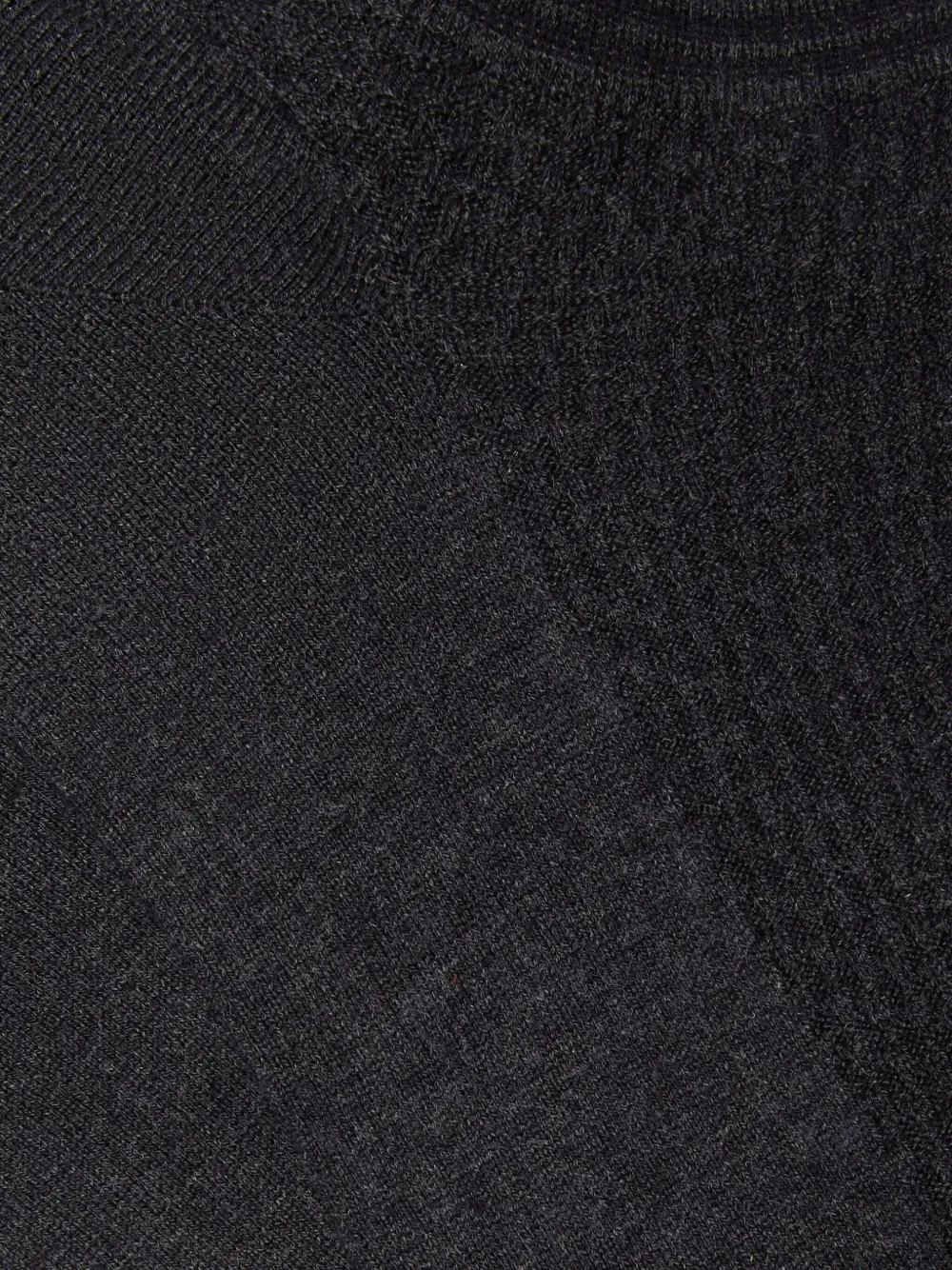 Zegna Ribgebreide katoenen sokken Grijs