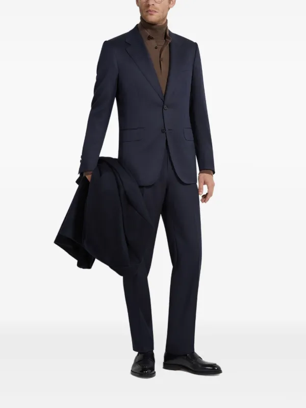 Zegna Centoventimila スーツ | ブルー | FARFETCH JP