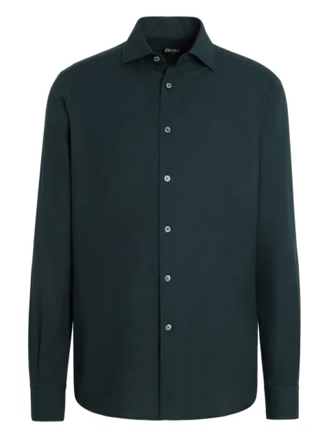 Zegna button-fastening shirt