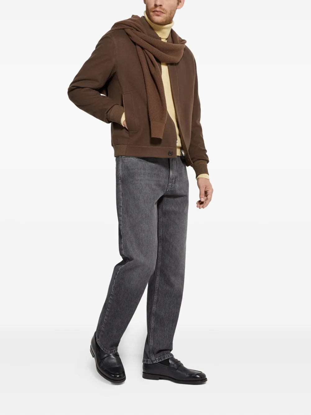 Zegna Oasi-cashmere bomber jacket | Bomber Jackets | Image 2
