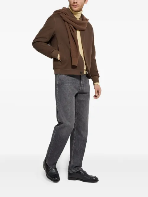 ZEGNA 오아시 캐시미어 봄버 자켓
