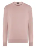 Zegna crewneck sweater - Pink