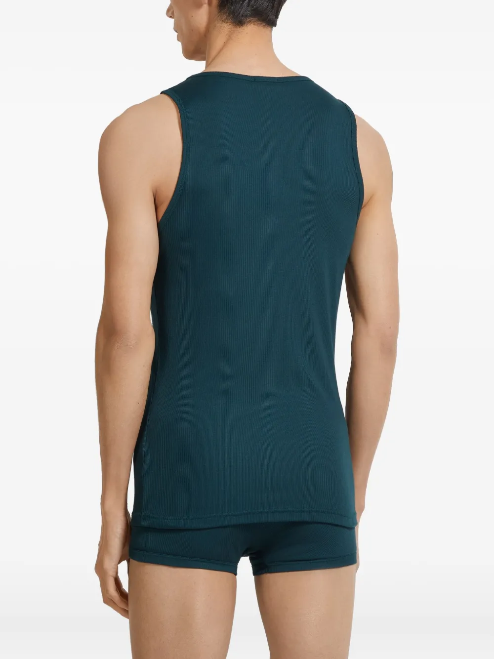 Zegna Katoenen tanktop Groen