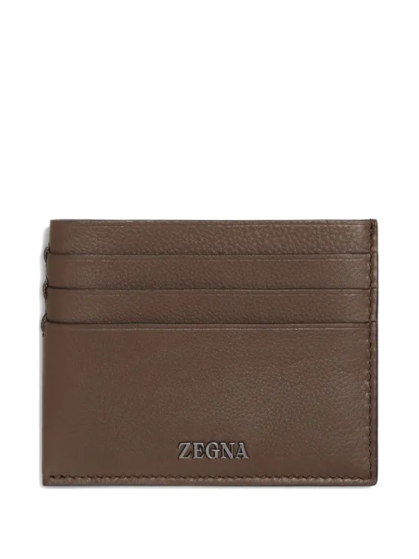 Zegna カードケース | ブラウン | FARFETCH JP