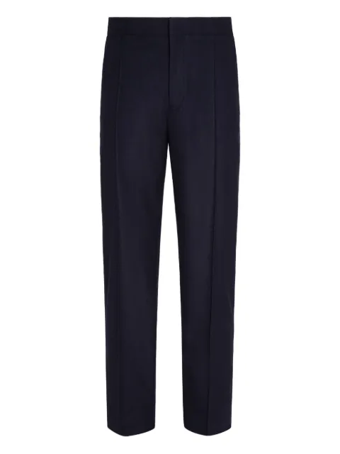 Zegna pantalones de vestir con pinzas