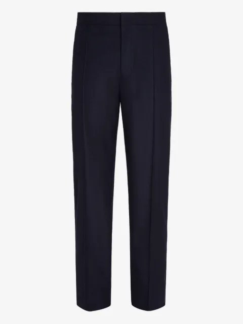 Zegna plisserade skräddade byxor