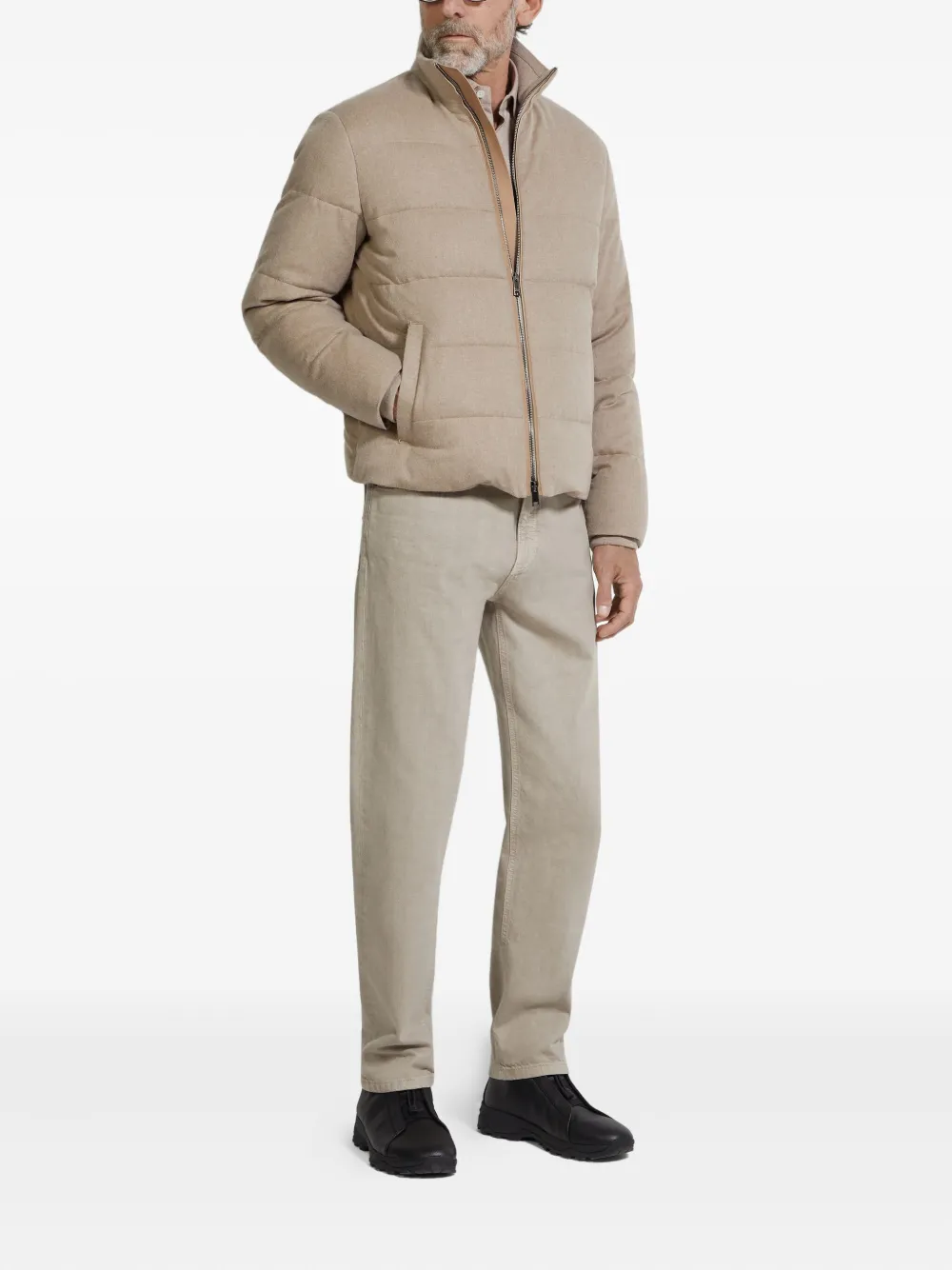 Zegna Oasi quilted cashmere jacket | Down Jackets | Image 2