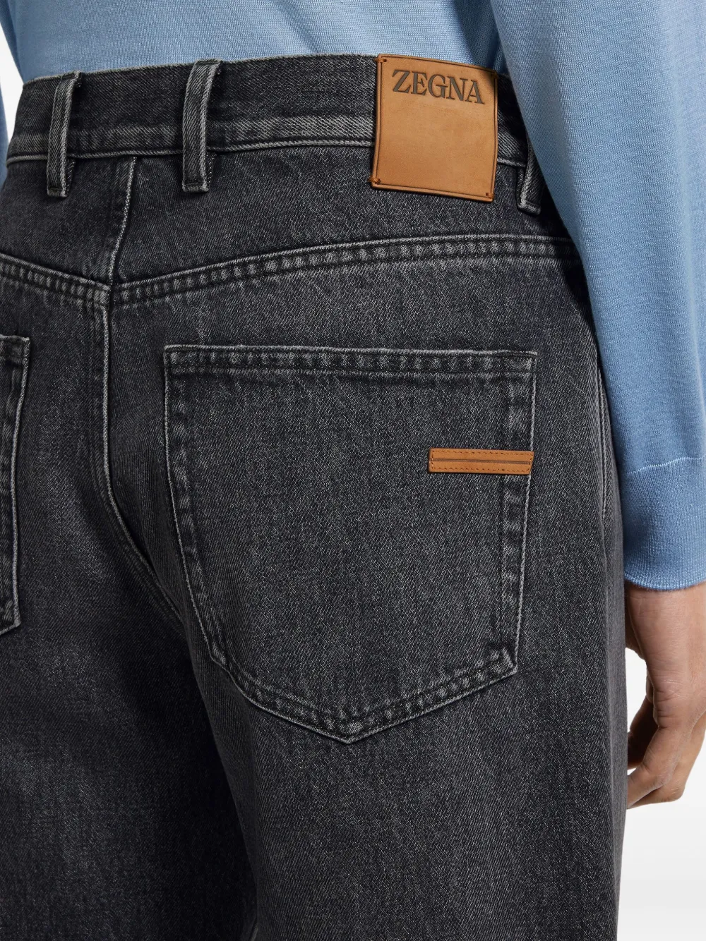 Zegna Katoenen jeans Grijs