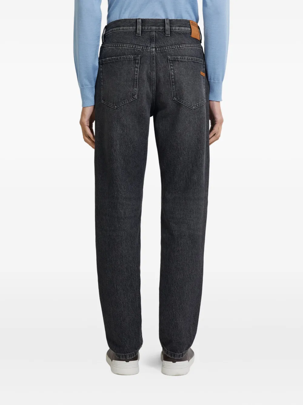 Zegna Katoenen jeans Grijs