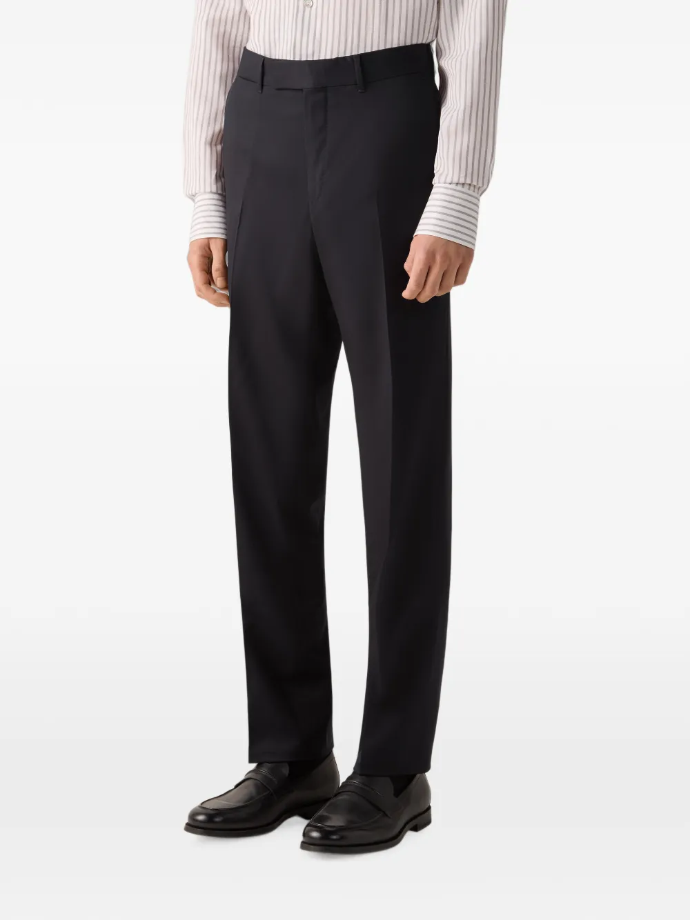 Zegna Trofeo 120 mila wollen pak Zwart