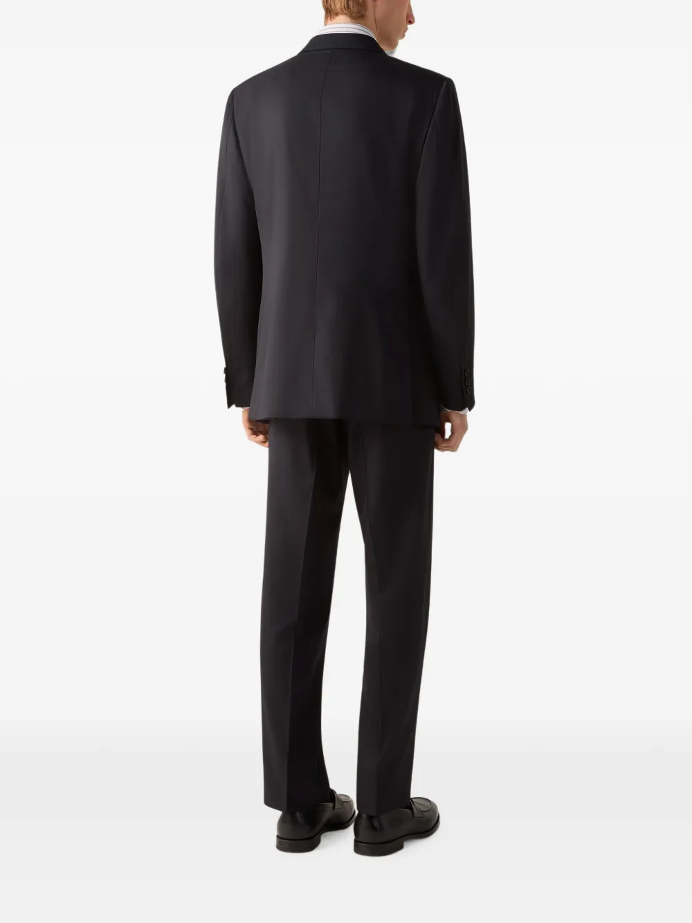 Zegna Trofeo 120 mila wollen pak Zwart
