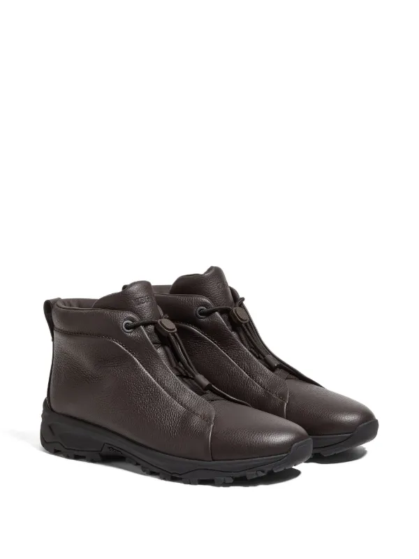 Zegna Triple Stitch Vetta Boots | Brown | FARFETCH Zegna Triple Stitch Vetta Boots | Brown | FARFETCH