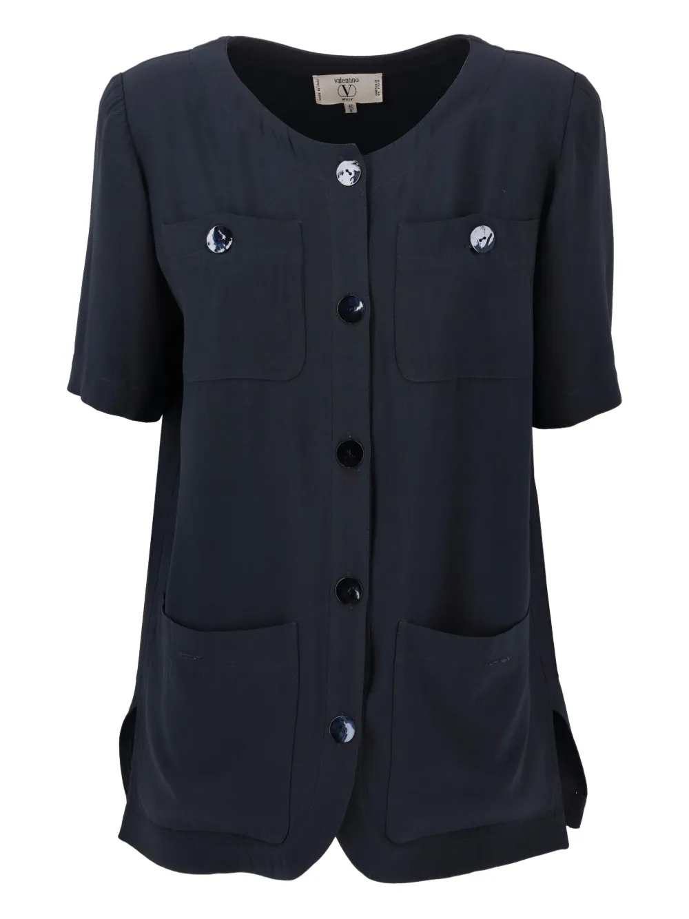 Pre-owned Valentino 1900 Miss V Blouse