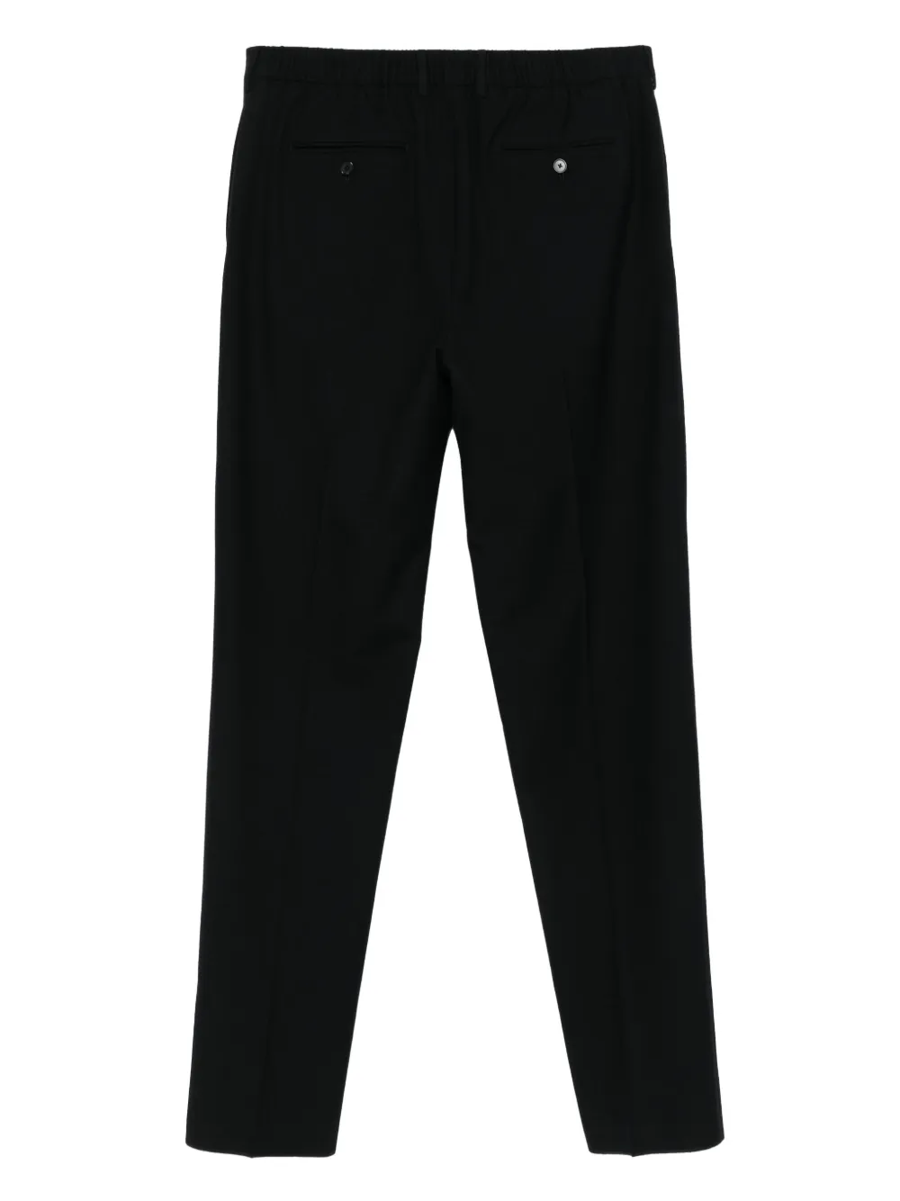 Givenchy wool pleated-front trousers - Zwart