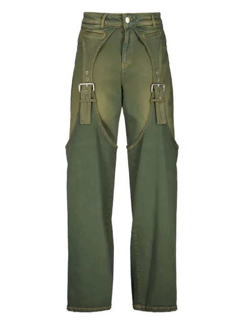 Blumarine Boyfriend Buckles jeans
