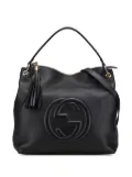 Gucci Pre-Owned 2000-2015 Large Pebbled Calfskin Soho Convertible Hobo satchel - Black