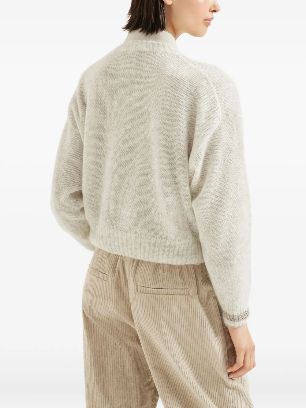 Brunello Cucinelli crew-neck sweater Beige