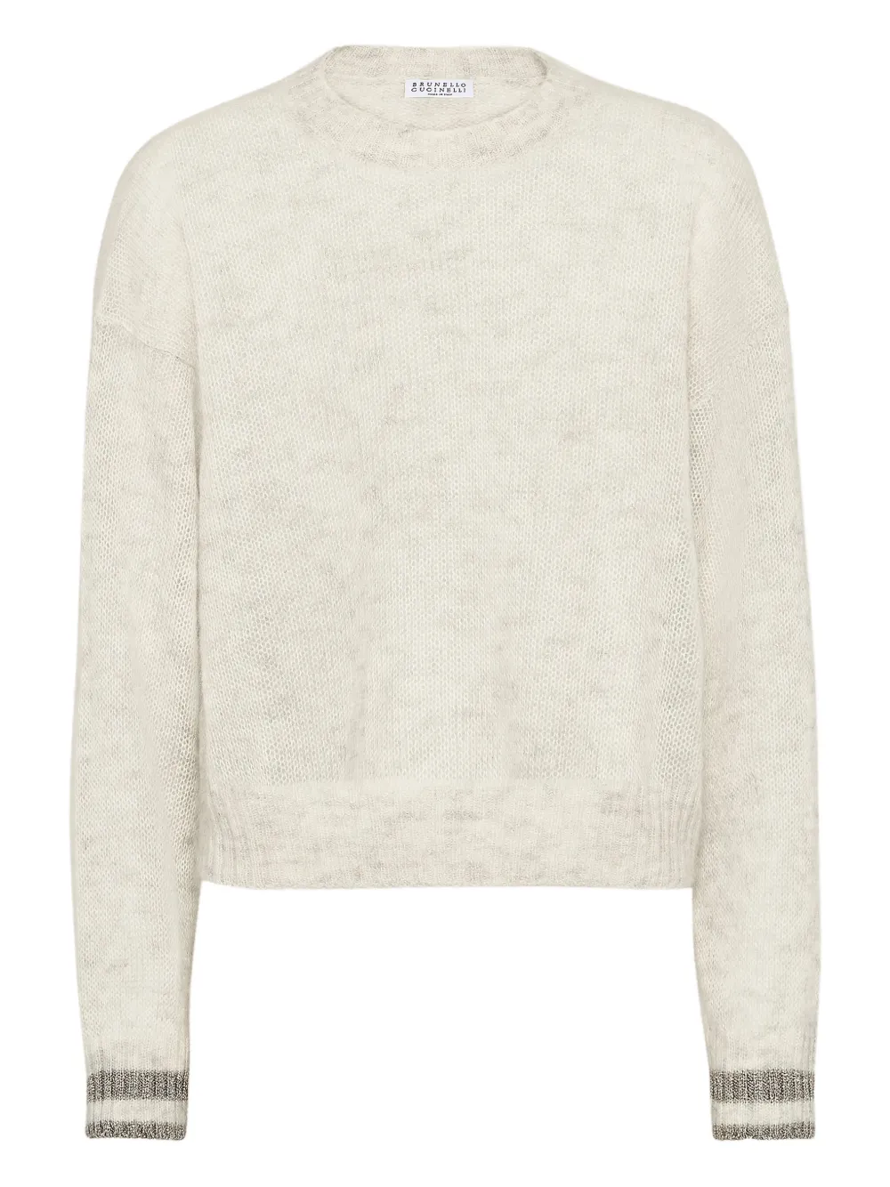 Brunello Cucinelli crew-neck sweater Beige