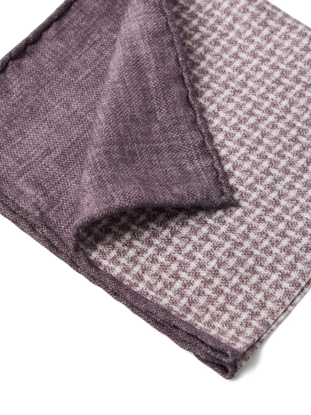 Brunello Cucinelli houndstooth-pattern pocket square | Image 2