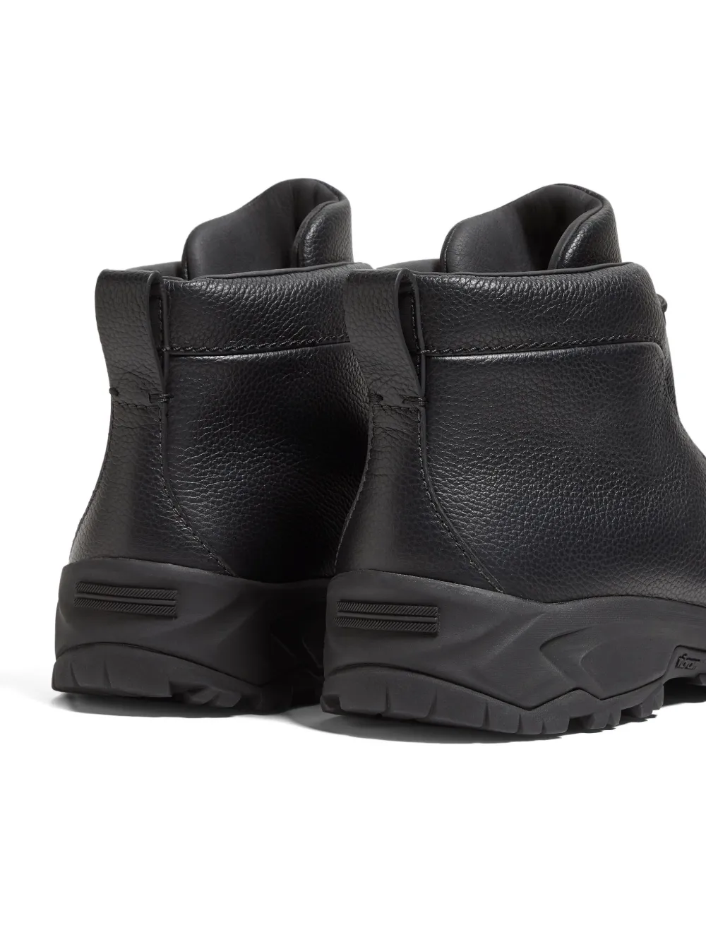 Zegna Triple Stitch suède sneakers Zwart