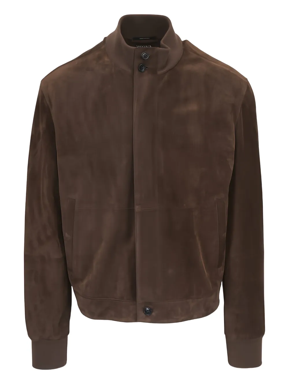 Zegna suede bomber jacket | Brown | Image 1