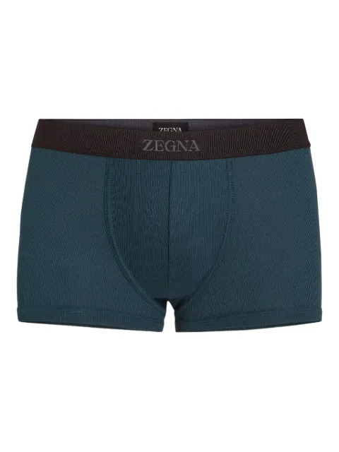 Zegna لباس داخلي بحياكة مضلعة دقيقة