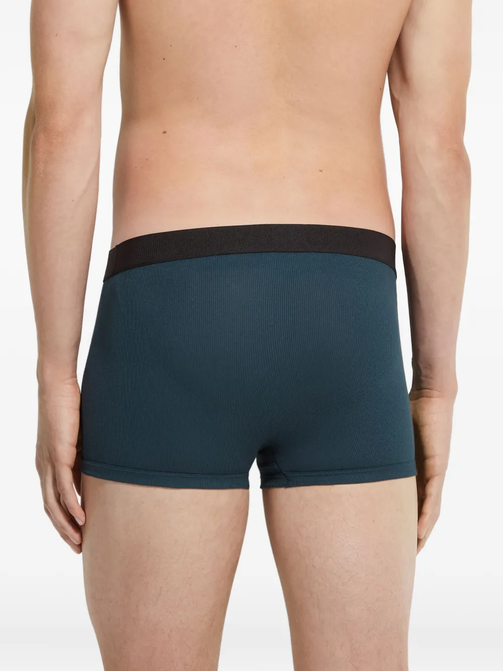 Zegna Geribbelde slip Groen