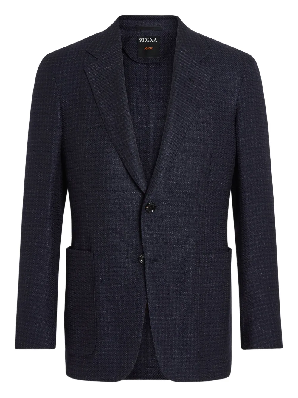 Zegna checked blazer | Blue | Image 1