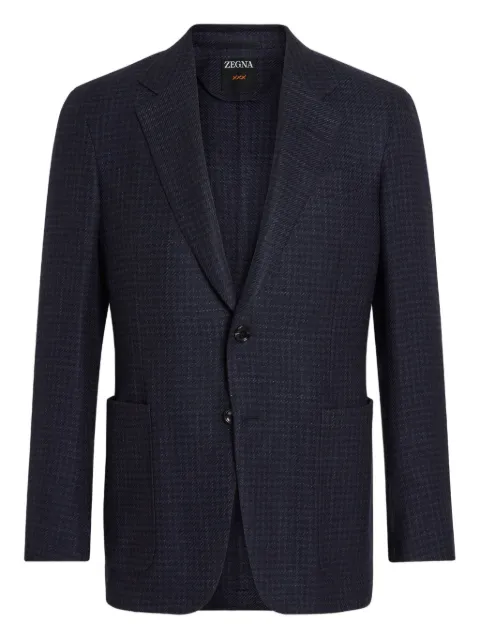 Zegna checked blazer