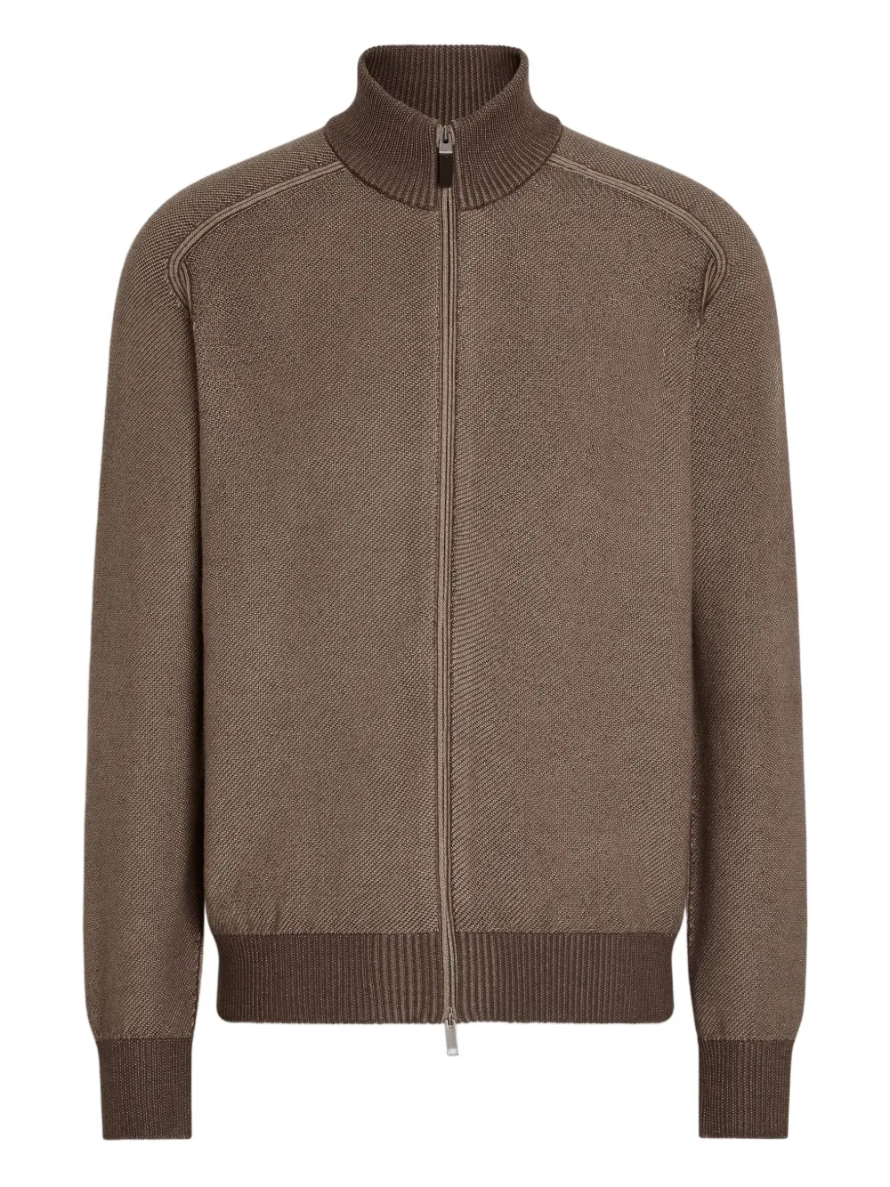 Zegna cárdigan con cierre | marrón | Image 1