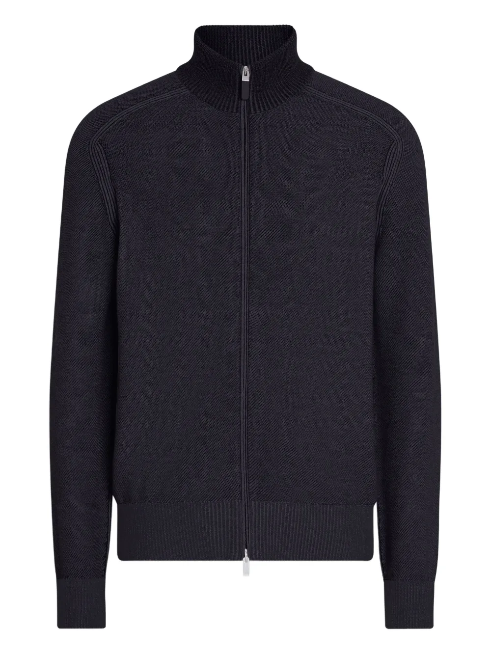 Zegna zip-up cardigan | Blue | Image 1