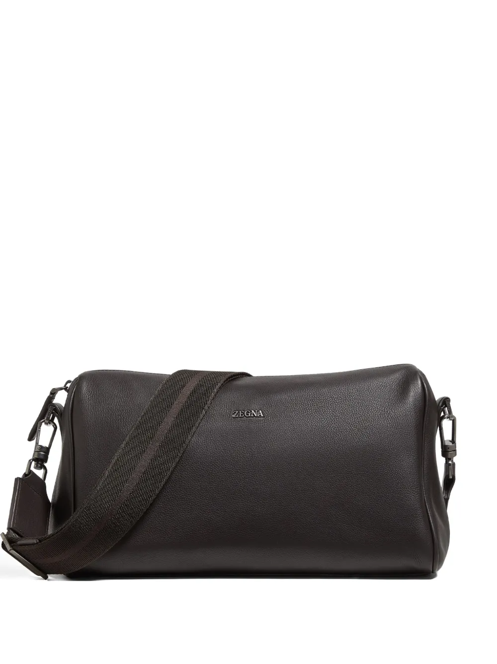 Zegna leather shoulder bag | Brown | Image 1
