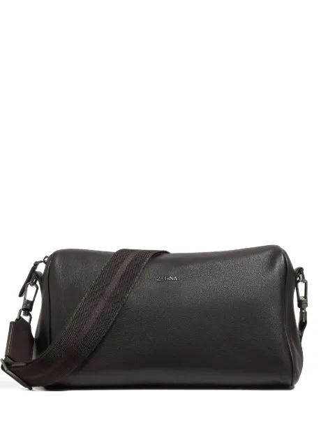 Zegna Bolsa de ombro em couro