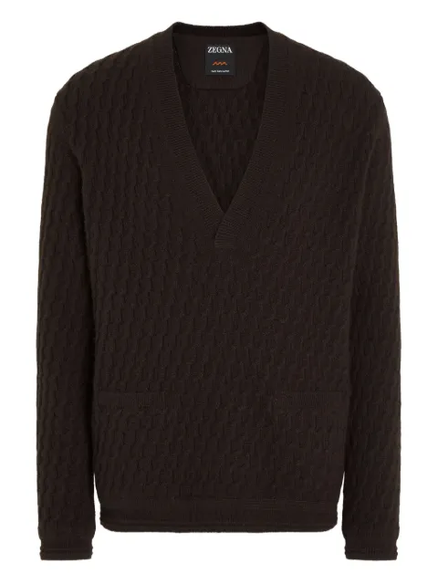 Zegna Oasi V-neck sweater