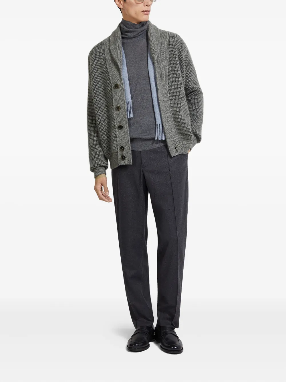 Zegna cárdigan con cuello esmoquin | Cárdigans | Image 2