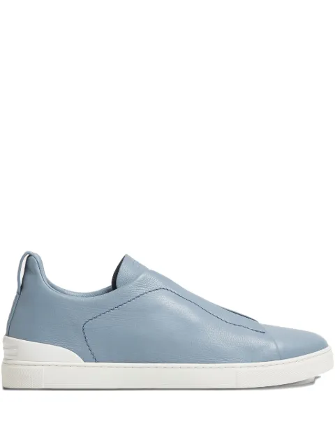 Zegna leather sneakers