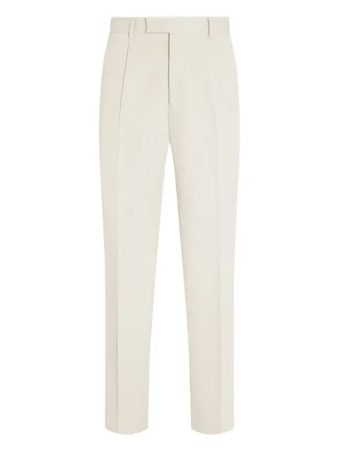 Zegna pleated tailored trousers