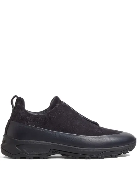 Zegna baskets Triple Stitch en daim