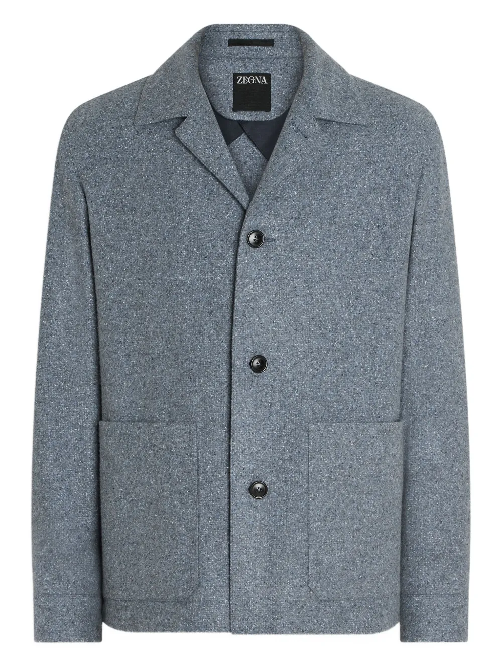 Zegna patch-pockets jacket | Blue | Image 1