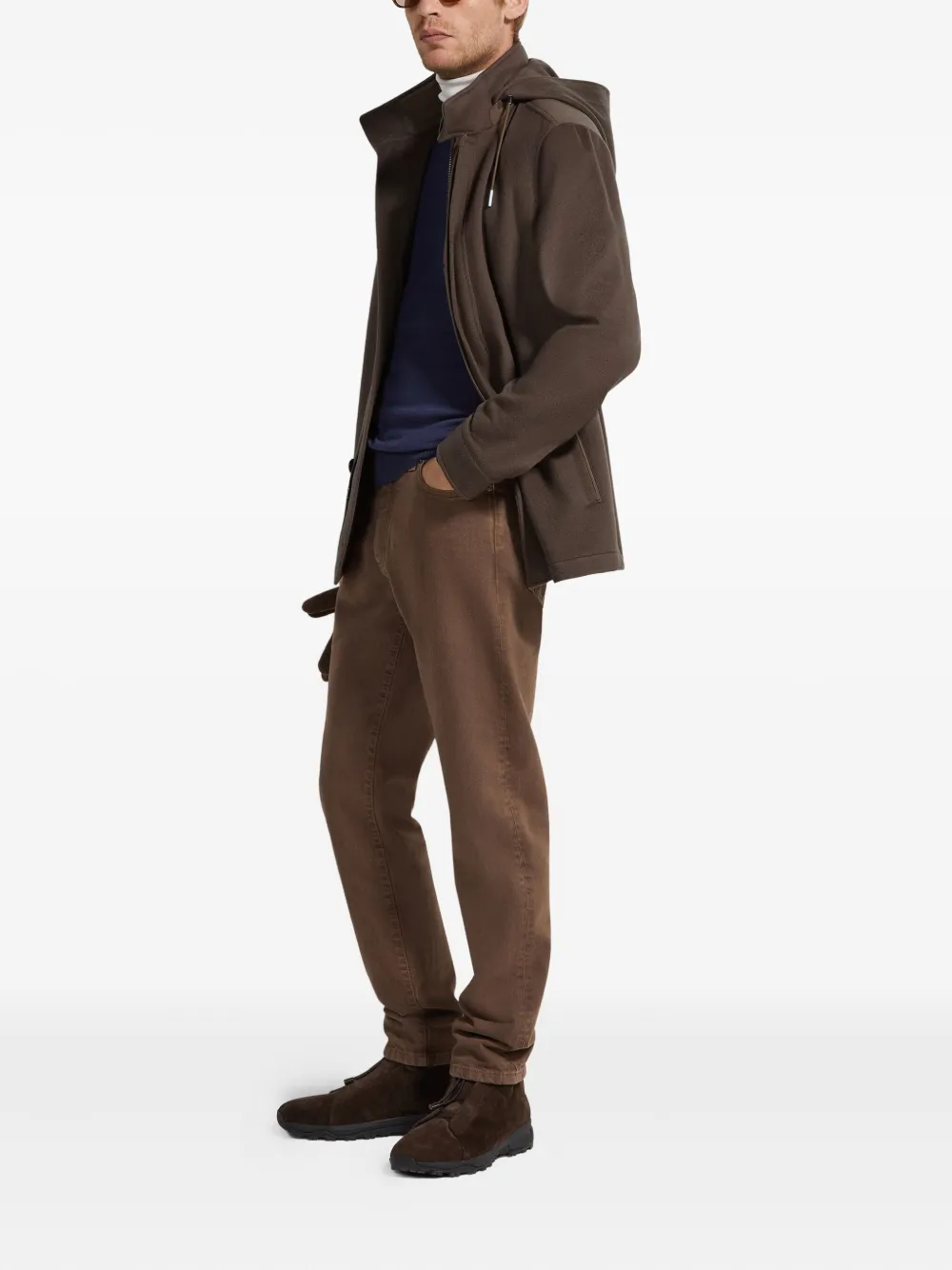 Zegna Oasi cashmere hooded jacket | Hooded Jackets | Image 2