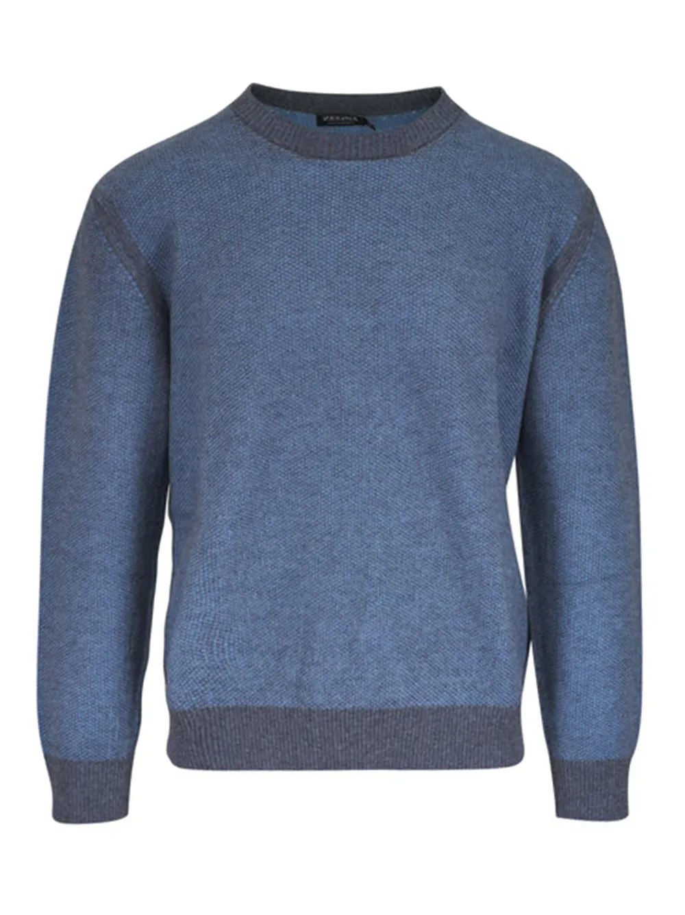Zegna Maglione girocollo in cashmere - Blu