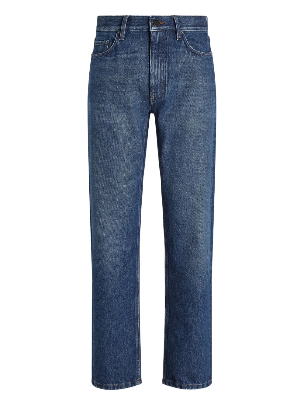 Zegna Roccia stone-washed jeans | Blue | Image 1