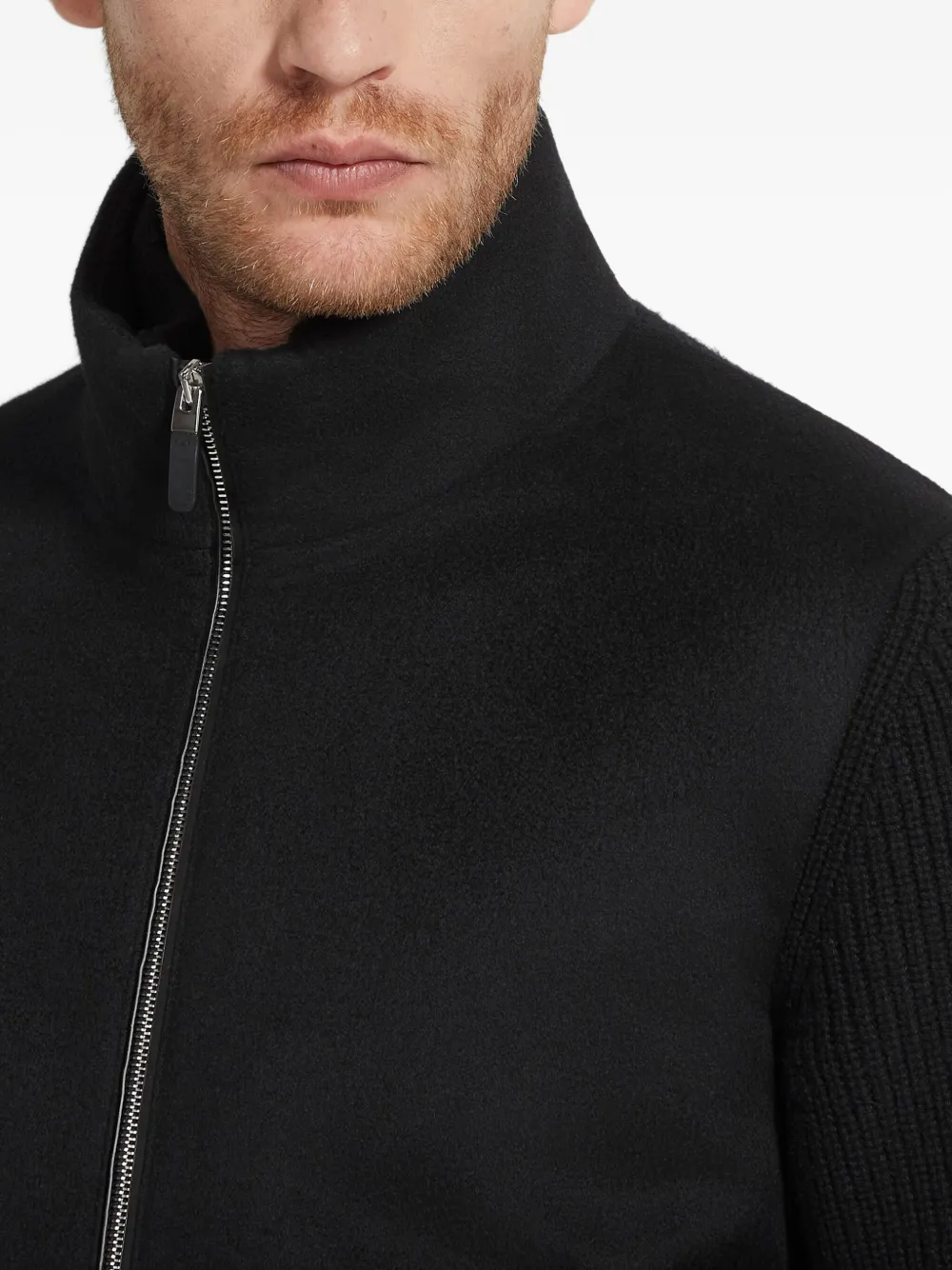 Zegna Oasi-kasjmier vest Zwart