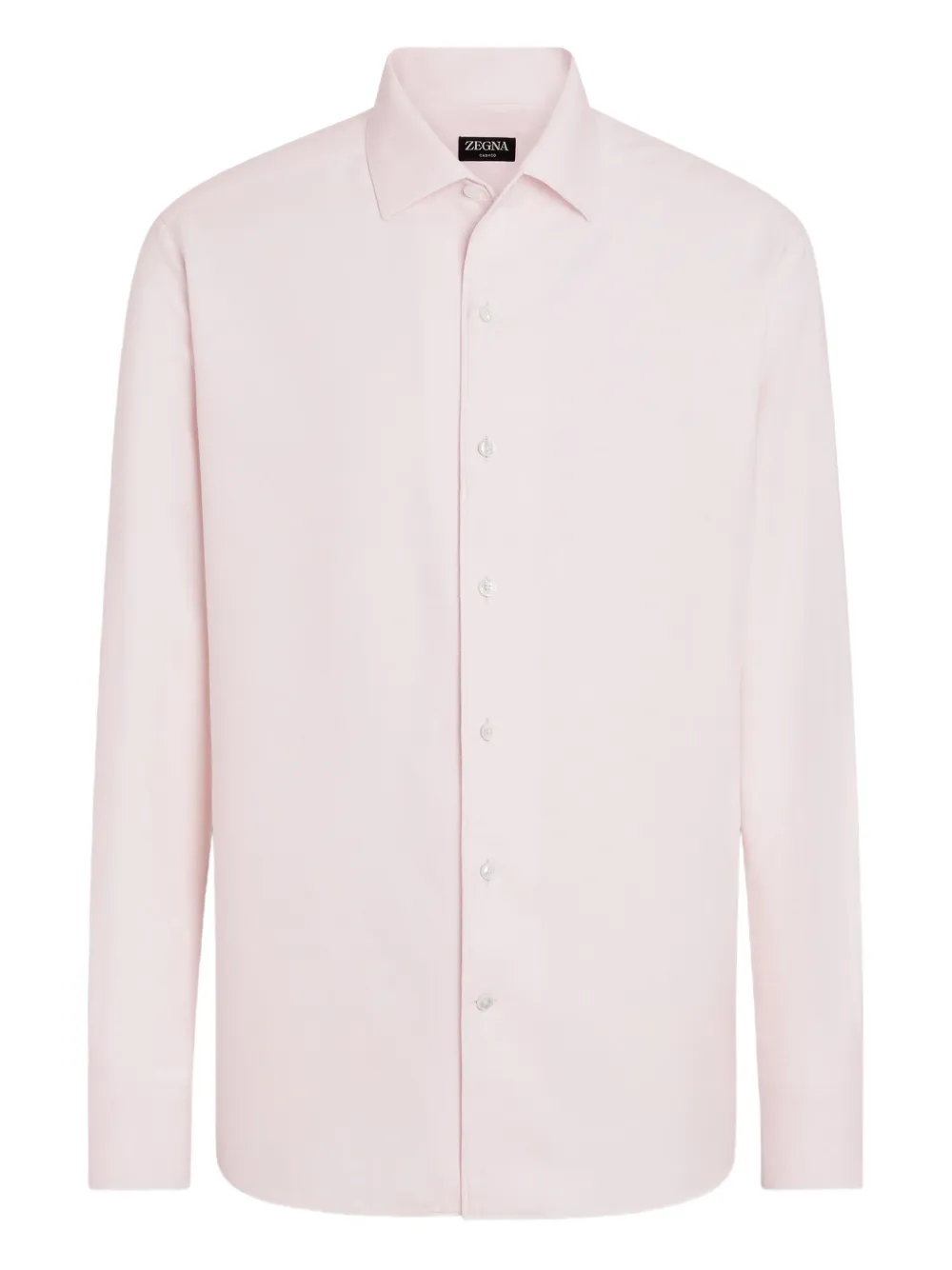 Zegna long-sleeve shirt | Pink | Image 1
