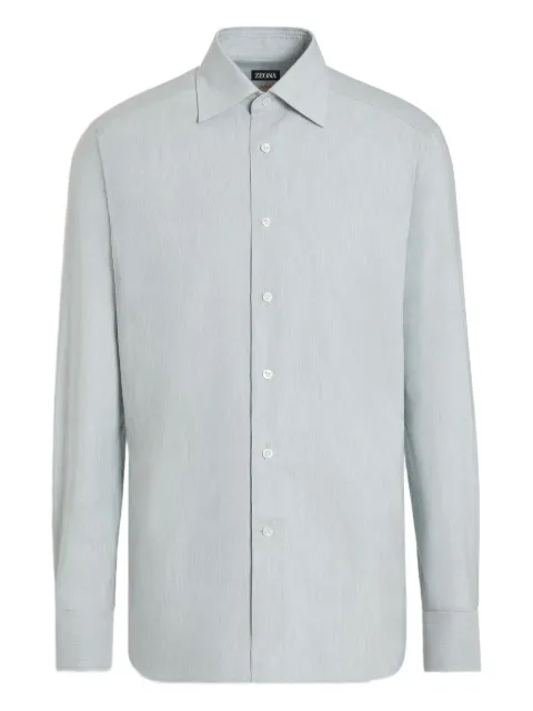 Zegna point-collar long-sleeves shirt