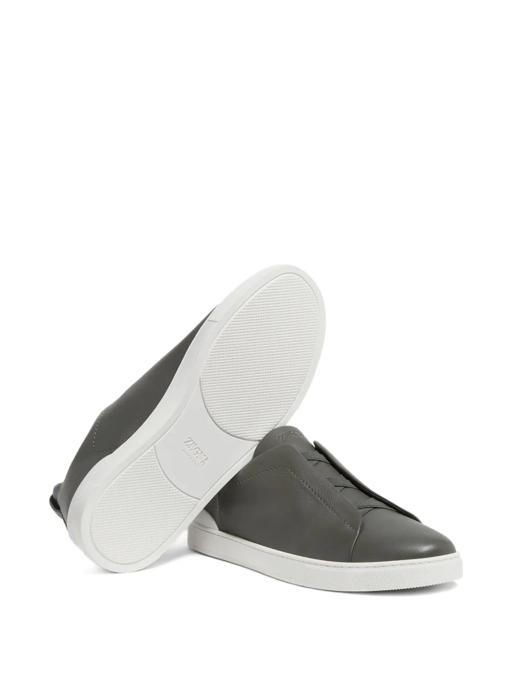 Zegna Triple Stitch sneakers Groen