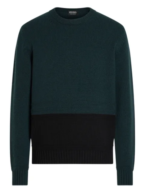 Zegna Oasi cashmere crew-neck sweater